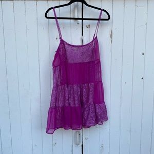 Purple Free People Négligée